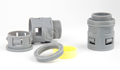 LNE-SM-G-M25 AD25.0-灰色軟管箱接頭 提升設(shè)備連接穩(wěn)定性的關(guān)鍵配件